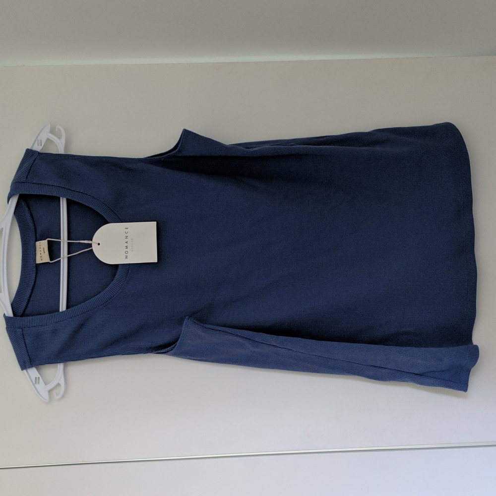 NWT Womance blue cami